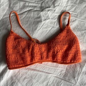 HOLLISTER Bright Orange Bikini Top